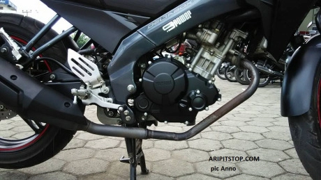 Yamaha fz150i gắn bộ lốc nồi exciter 150