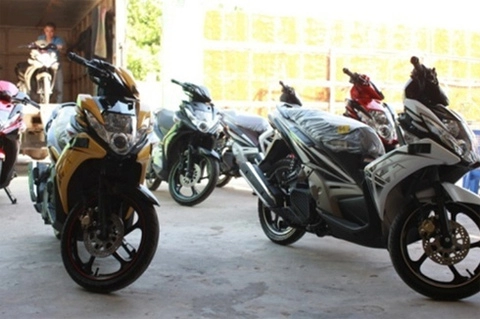 ảnh chi tiết về yamaha nouvo mới tại việt nam