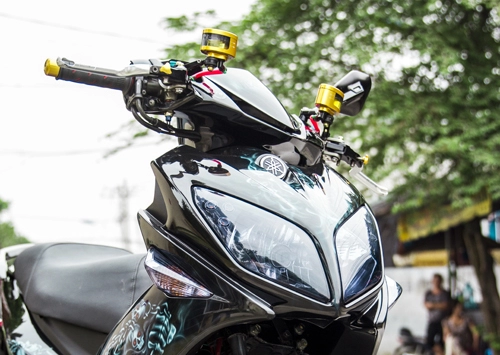 Yamaha nouvo sơn airbrush cực đẹp tại sài gòn