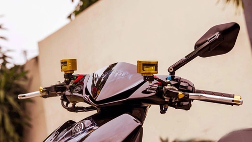 Yamaha nouvo sơn airbrush cực đẹp tại sài gòn