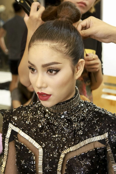 chi pu angela phương trinh đẹp nhất tuần khi trang điểm trong suốt