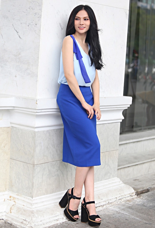 Khéo chọn đồ tôn dáng che khuyết điểm như thu thủy