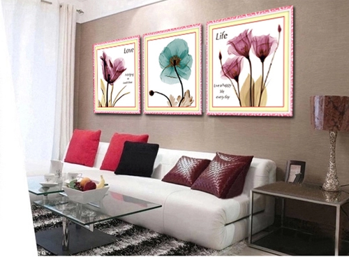 Những mẫu tranh hoa thêu chữ thập đẹp cho mùa hè