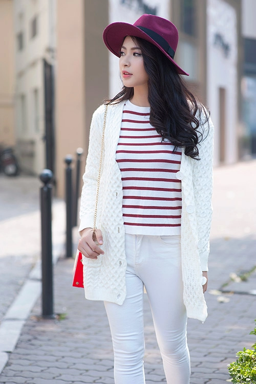 Nữ công sở sành điệu với cardigan hot nhất thu đông 2017