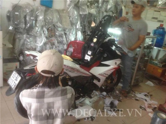 Đồ chơi xe exciter 150 kiểu indonesia