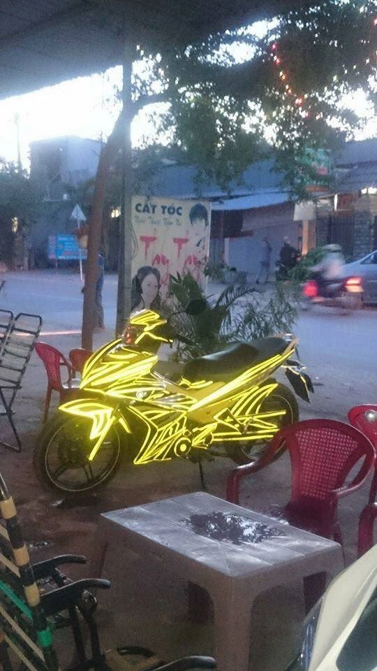 Exciter 150 độ với phong cách chói lóa