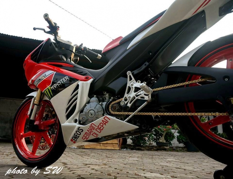 Exciter độ phong cách môtô siêu hầm hố