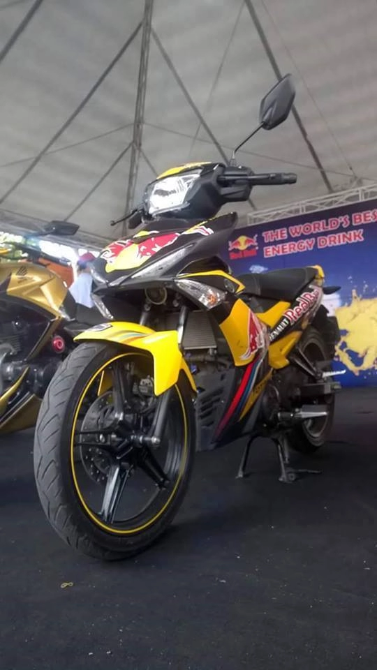 Exciter phiên bản redbull tại việt nam motorbike festival 2015