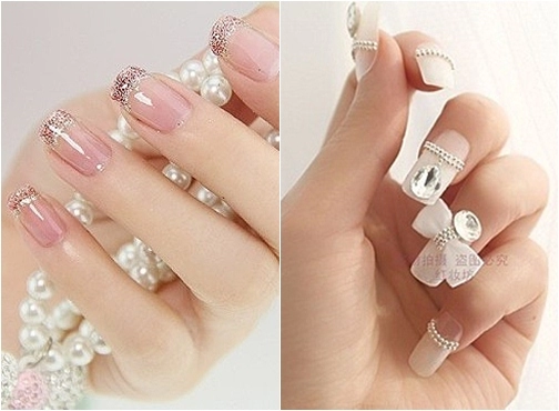Những kiểu móng tay nail đẹp hình nơ cực dễ thương điệu đà