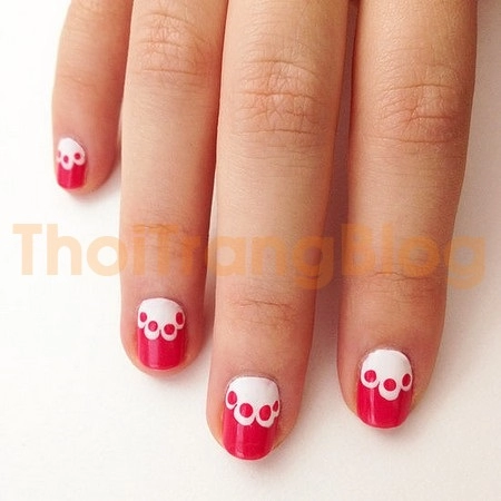 Những mẫu nail móng tay hoa văn đơn giản mà cuốn hút