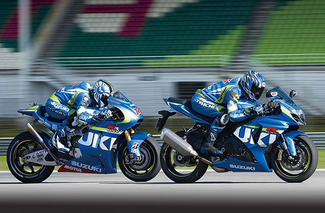 Suzuki gsx-r ra mắt phiên bản màu mới motogp