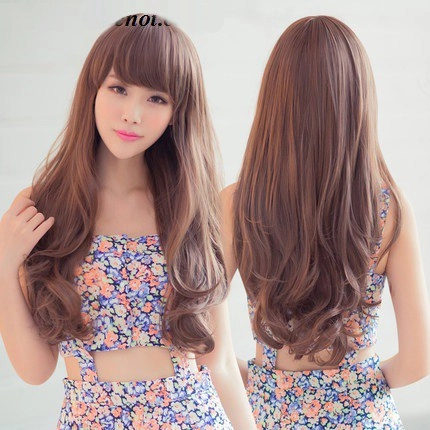 Tóc uốn xoăn đuôi đẹp nhất hàn quốc cho khuôn mặt tròn