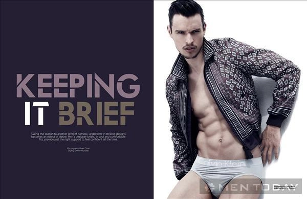 Bí quyết phối đồ chuẩn men cùng underwear nam