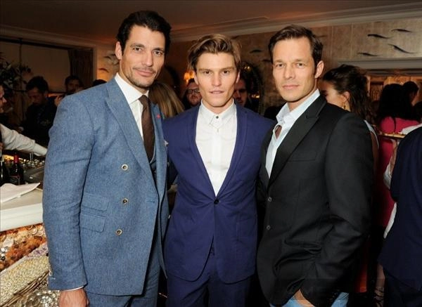 David gandy lịch lãm dự tiệc đêm