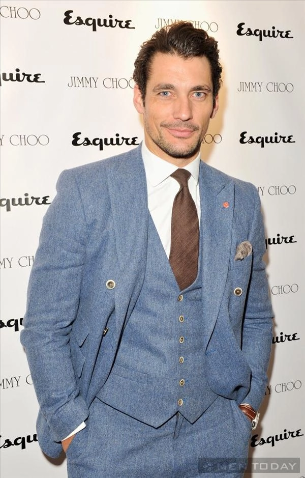 David gandy lịch lãm dự tiệc đêm