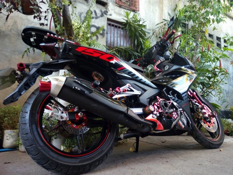 Exciter 150 độ đồ chơi lung linh của biker nước bạn