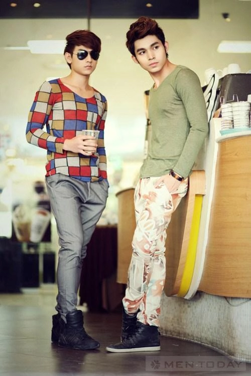 Thời trang thu năng động dành cho hotboy
