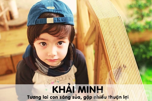 Tên hay mang lại hạnh phúc cho con trai và con gái