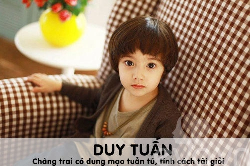 Tên hay mang lại hạnh phúc cho con trai và con gái