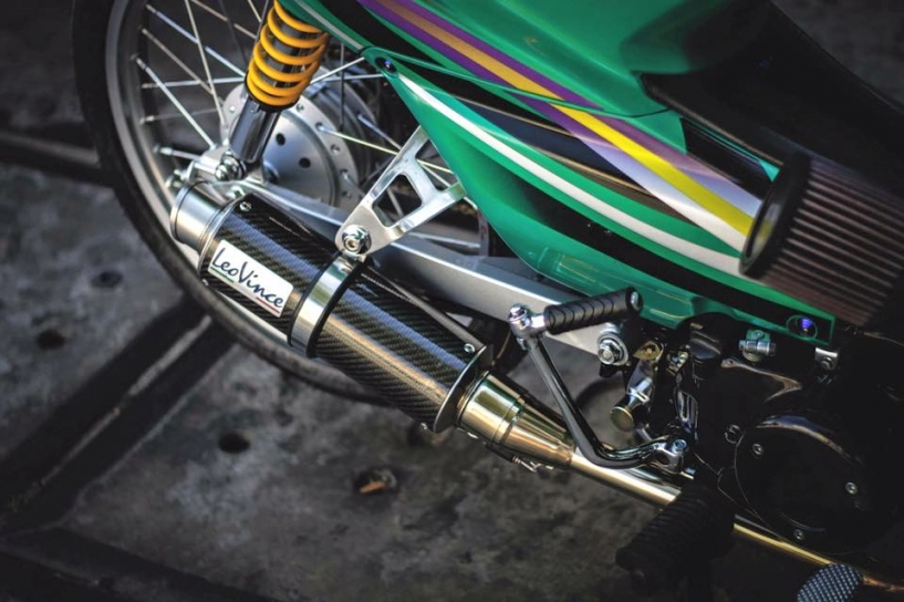 Vẻ đẹp cực chất của con wave độ phiên bản racing