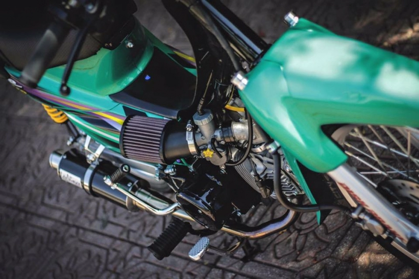 Vẻ đẹp cực chất của con wave độ phiên bản racing