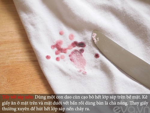 10 mẹo tẩy sạch các vết bẩn cứng đầu trên quần áo