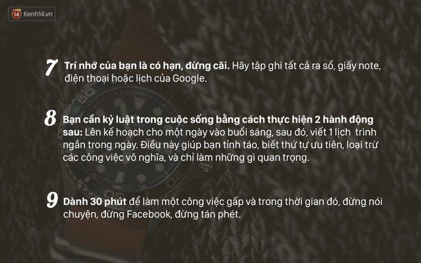 16 mẹo nhỏ giúp bạn trở thành đại gia về thời gian