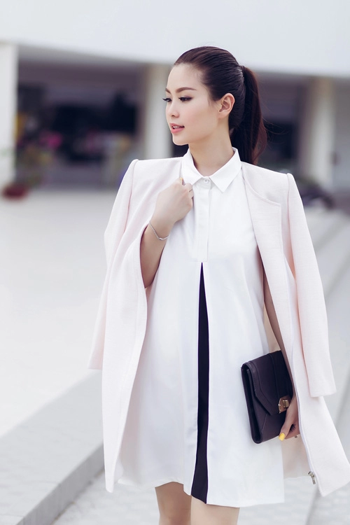 Á hậu diễm trang và hành trình tìm kiếm phong cách mặc đẹp