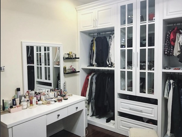 chóng mặt trước tủ đồ tiền tỷ của á hậu huyền my