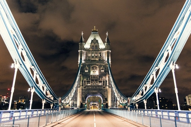 Độc đáo khoảnh khắc london không một bóng người
