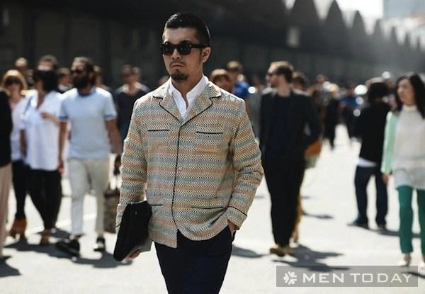Mix đồ cùng họa tiết cho các chàng lịch lãm