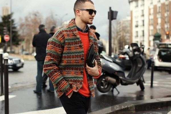 Mix đồ cùng họa tiết cho các chàng lịch lãm