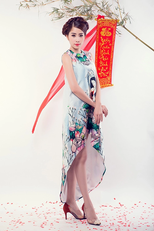 Nghe hoa khôi nam em gợi ý mặc đồ đẹp đầu xuân