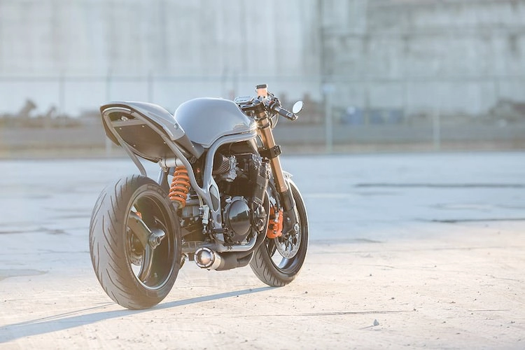 Vẻ đẹp khó cưỡng từ chiếc suzuki bandit 600s cafe racer