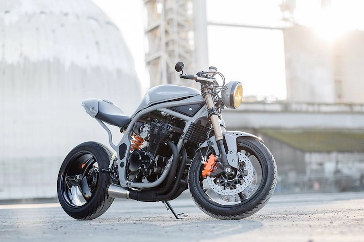 Vẻ đẹp khó cưỡng từ chiếc suzuki bandit 600s cafe racer