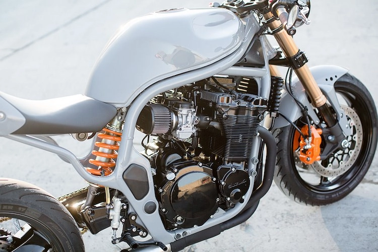 Vẻ đẹp khó cưỡng từ chiếc suzuki bandit 600s cafe racer