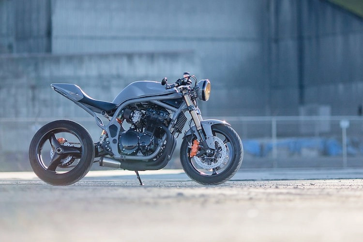 Vẻ đẹp khó cưỡng từ chiếc suzuki bandit 600s cafe racer
