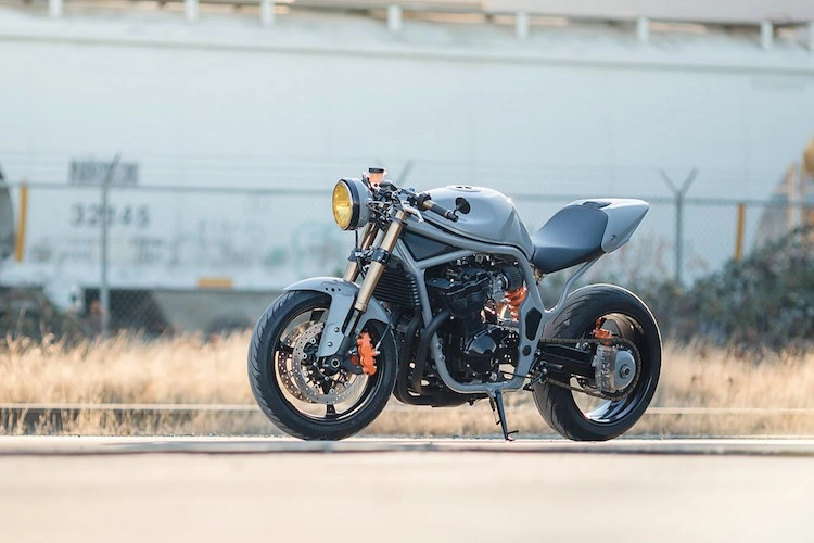 Vẻ đẹp khó cưỡng từ chiếc suzuki bandit 600s cafe racer