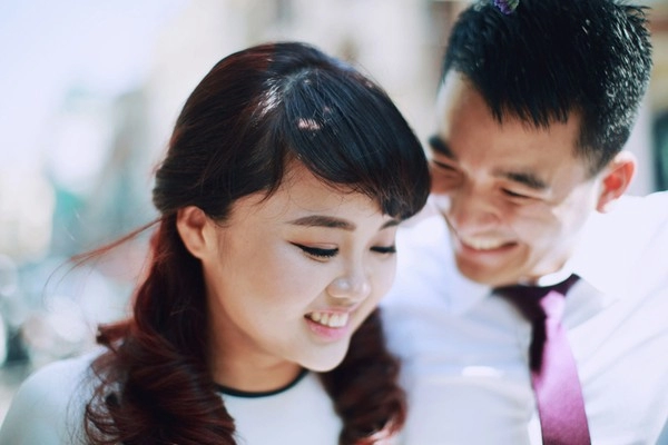 Bộ ảnh cưới trữ tình nhìn là thèm yêu giữa nắng thu hà nội