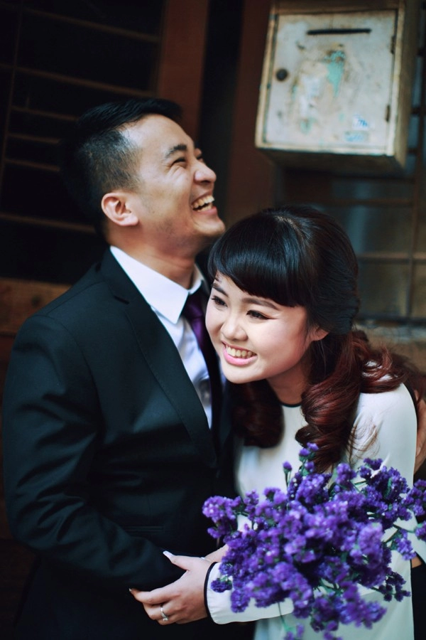 Bộ ảnh cưới trữ tình nhìn là thèm yêu giữa nắng thu hà nội