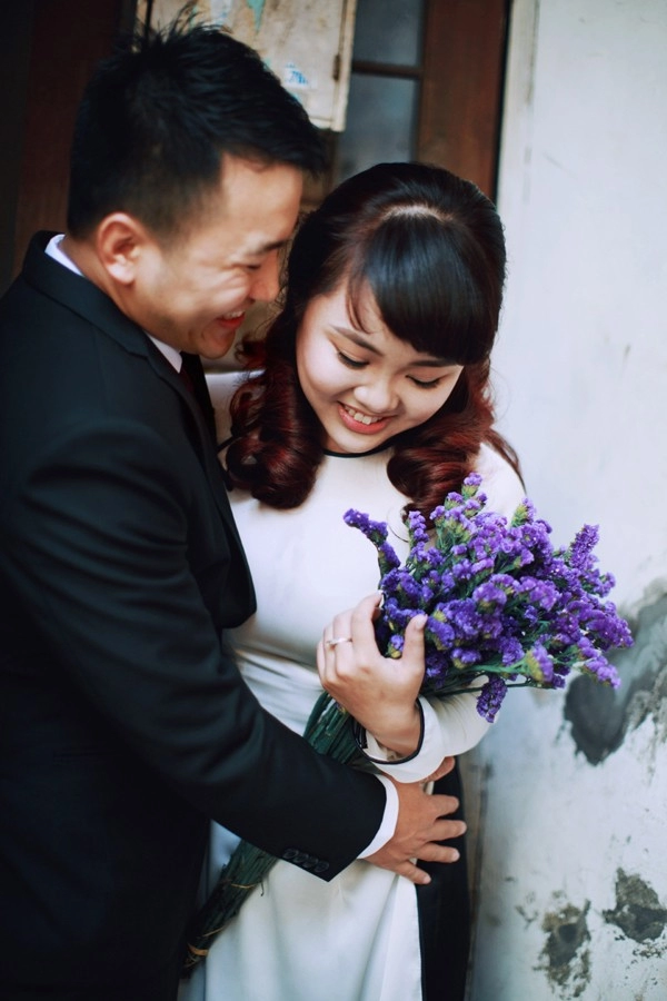 Bộ ảnh cưới trữ tình nhìn là thèm yêu giữa nắng thu hà nội
