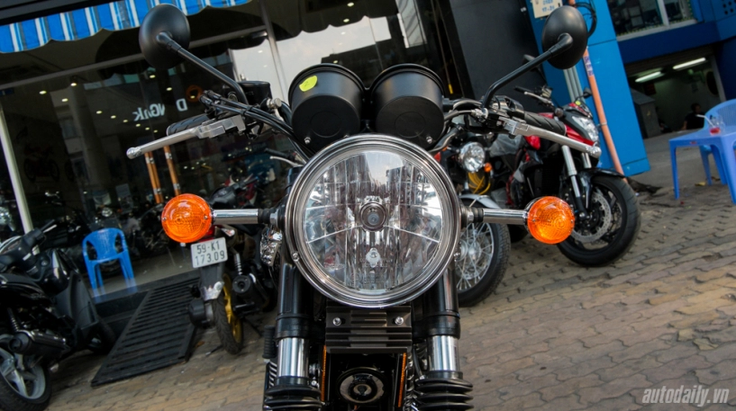 Cận cảnh triumph bonneville t100 2016 đầu tiên tại việt nam