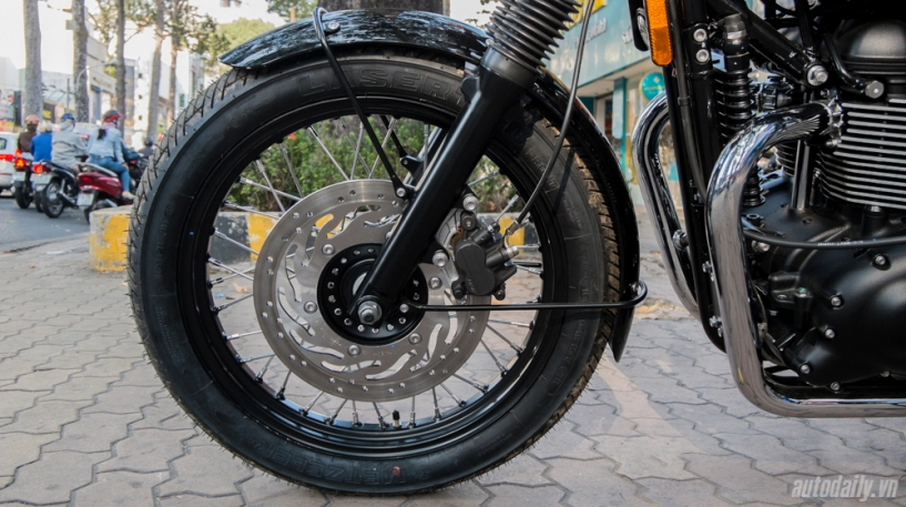Cận cảnh triumph bonneville t100 2016 đầu tiên tại việt nam