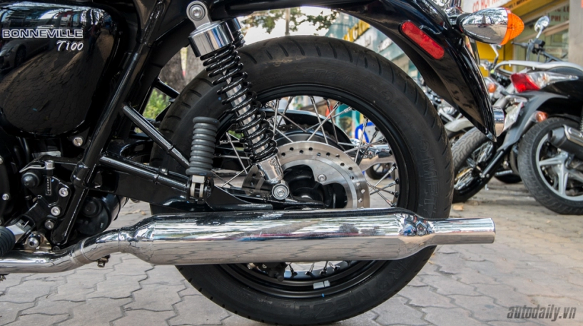 Cận cảnh triumph bonneville t100 2016 đầu tiên tại việt nam