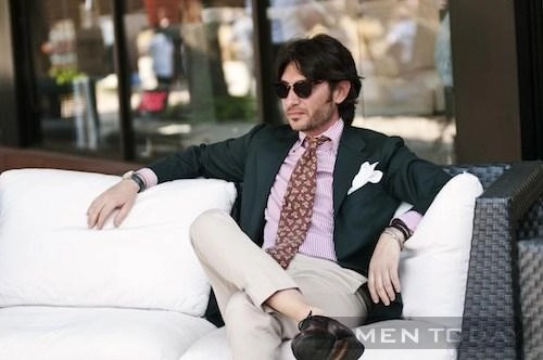 Làm chủ phong cách sprezzatura của người ý