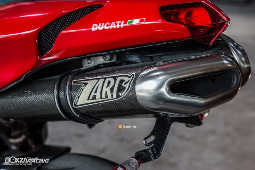 Nét đẹp đầy tinh tế của ducati 1198 độ nhẹ tại thái