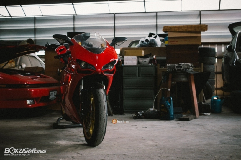 Nét đẹp đầy tinh tế của ducati 1198 độ nhẹ tại thái