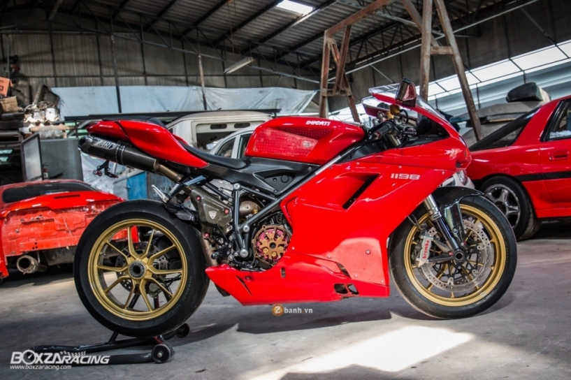 Nét đẹp đầy tinh tế của ducati 1198 độ nhẹ tại thái