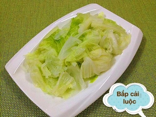 Bữa cơm với những món quen thuộc mà vẫn ngon