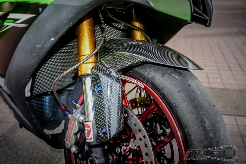 Chiêm ngưỡng kawasaki ninja zx-10r phong cách đậm chất chơi